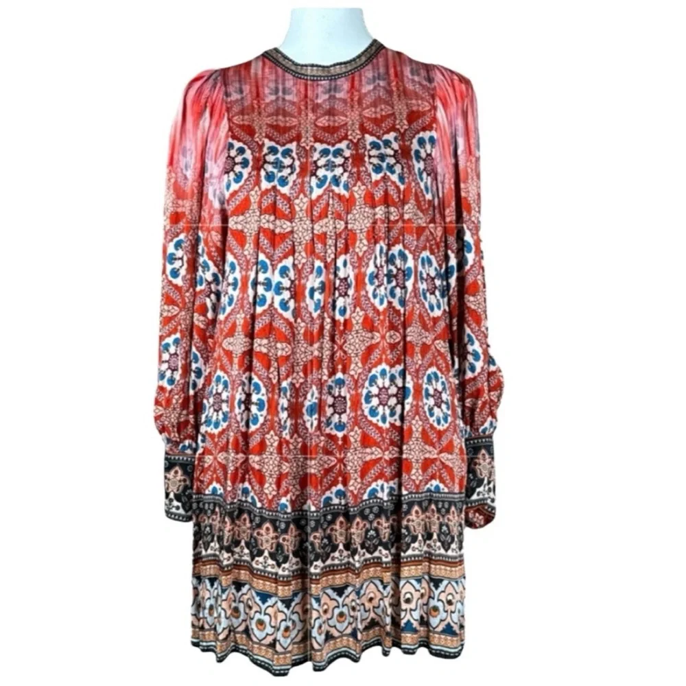 ANTHROPOLOGIE TANVI KEDIA Agatha Tunic/Mini Dress, Size S. - Picture 4 of 12